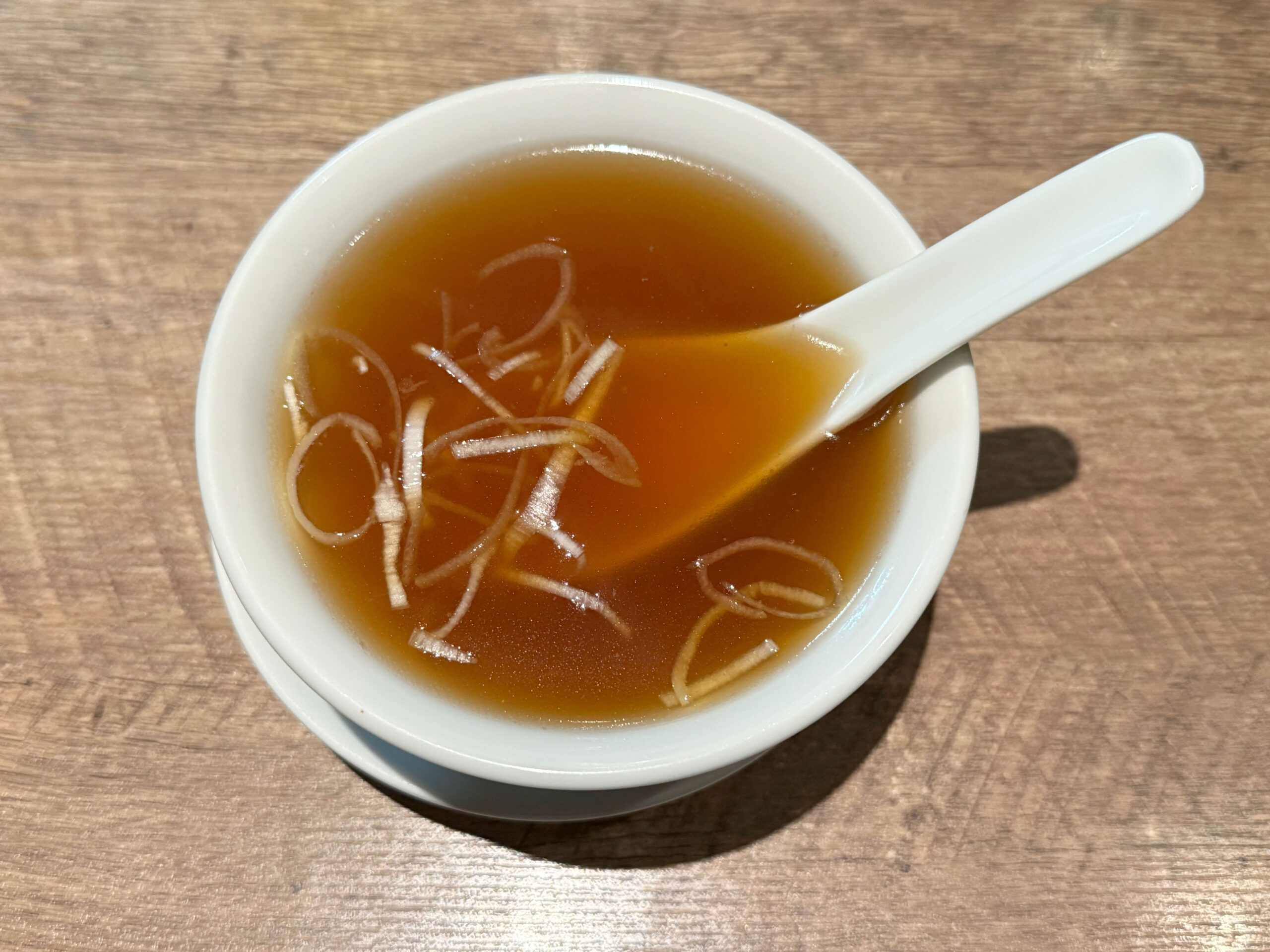 サービス(？)のスープ