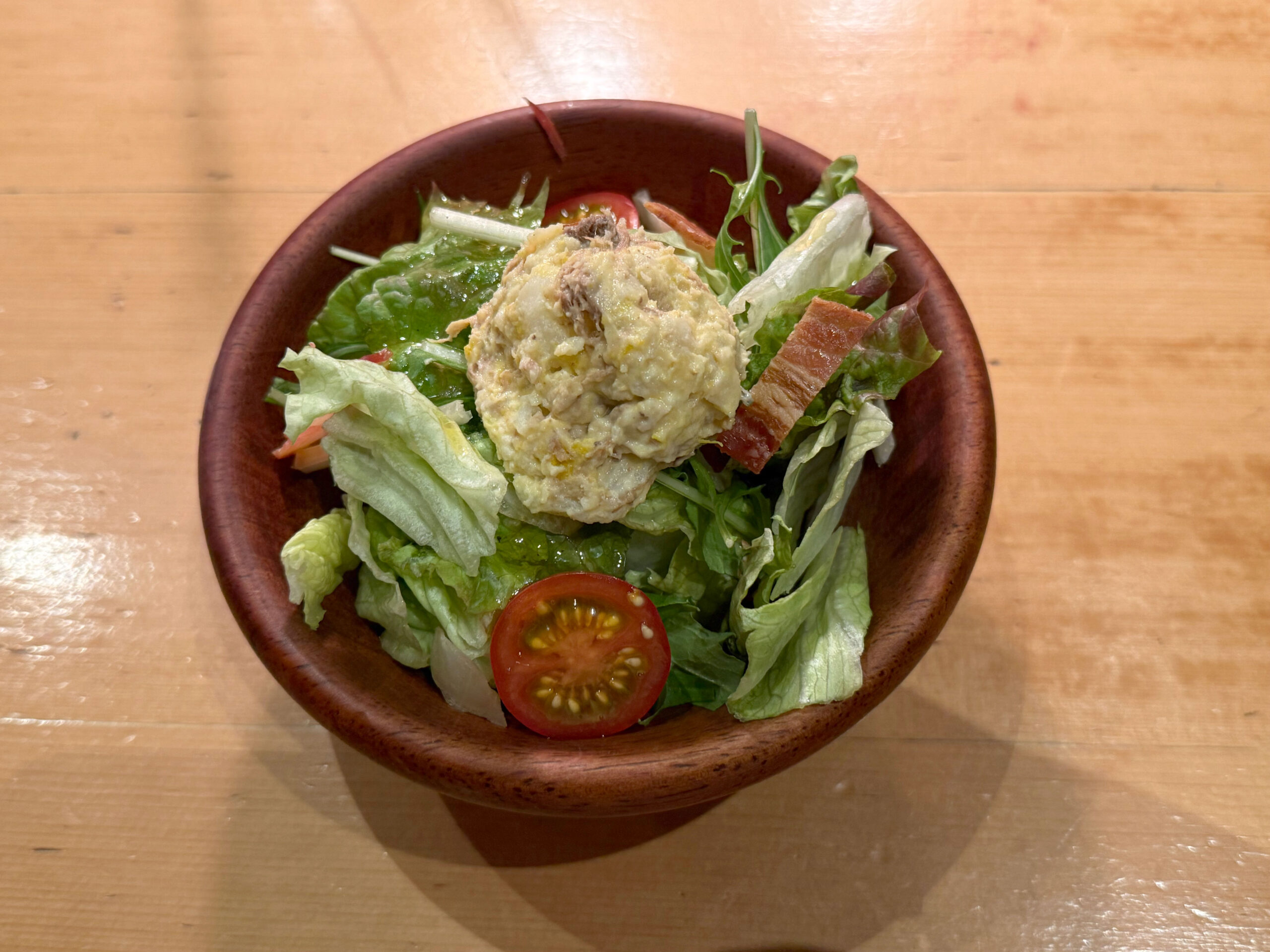 自家製山小屋サラダ