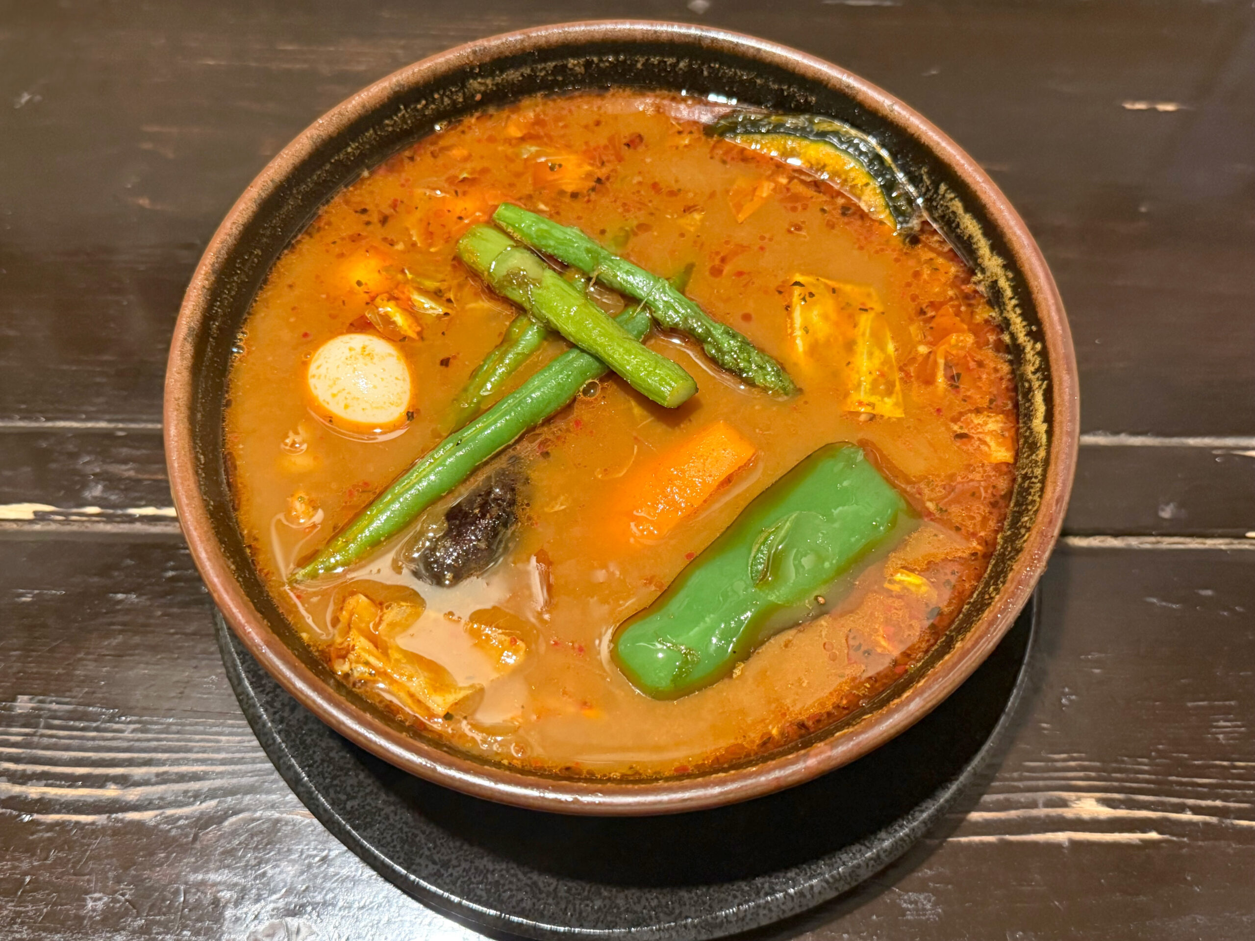 チキン(スープ大盛り、辛さ10)