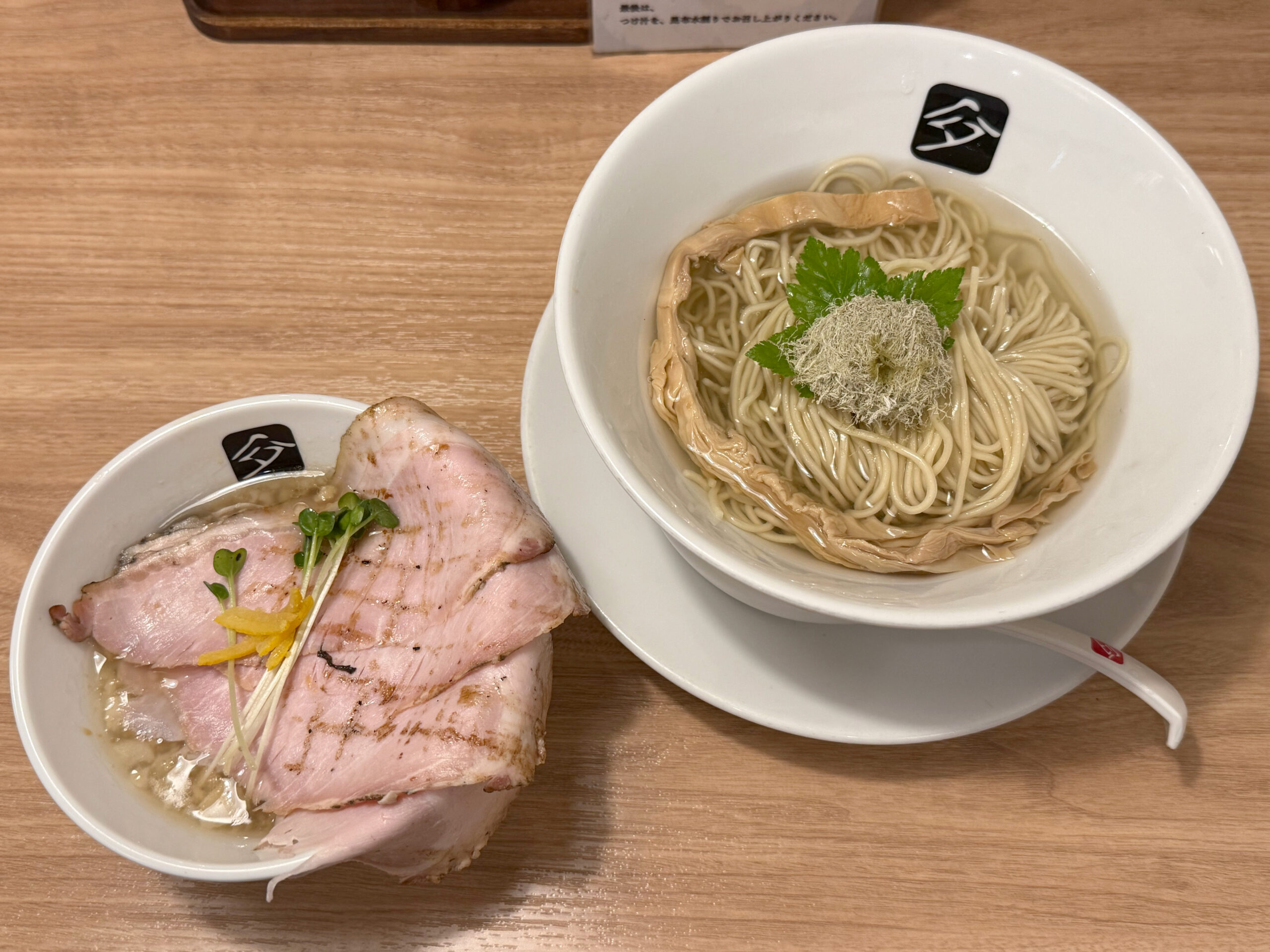 特製豚つけ蕎麦