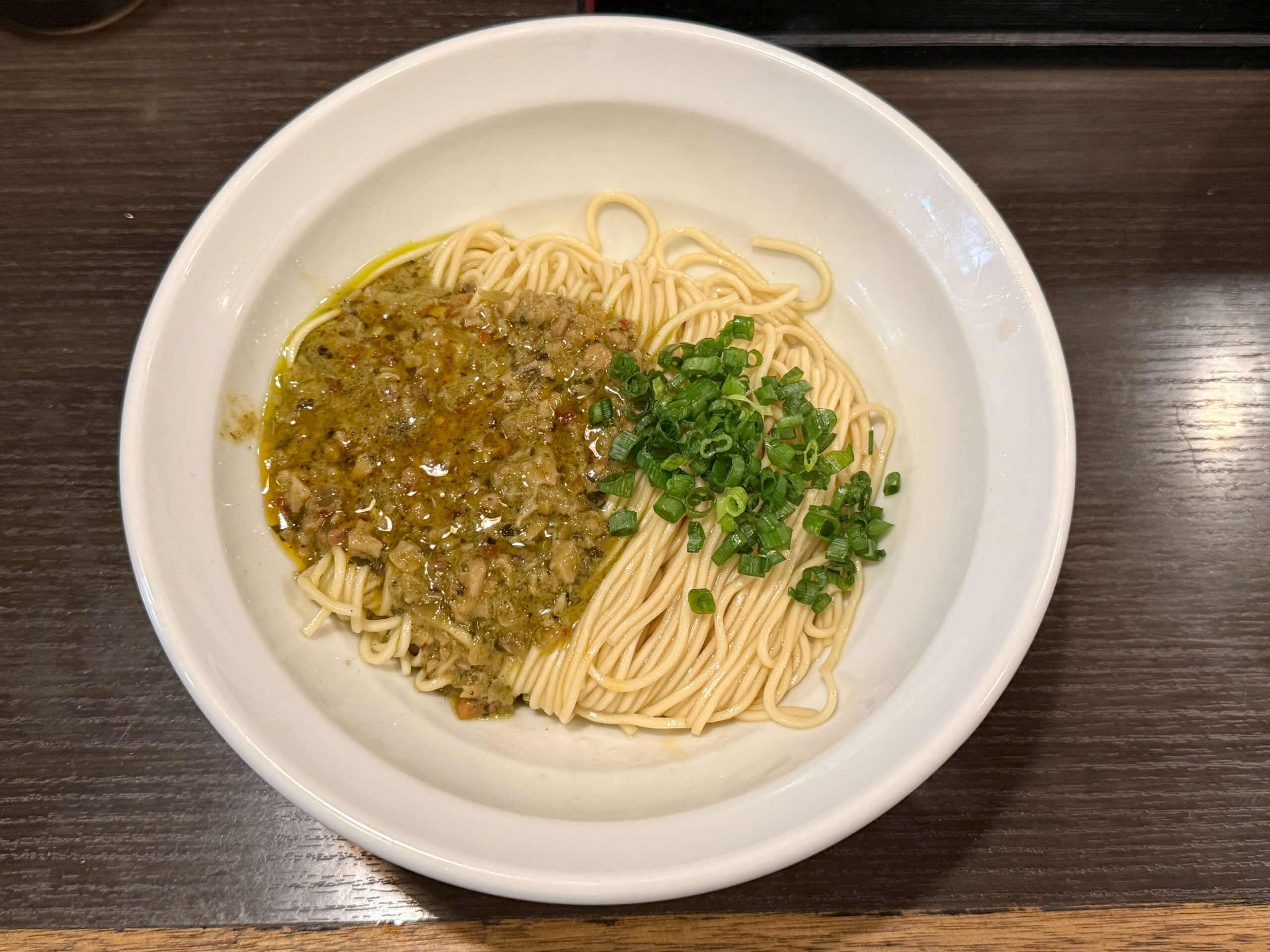 シーフードペペロンチーノのあえ玉