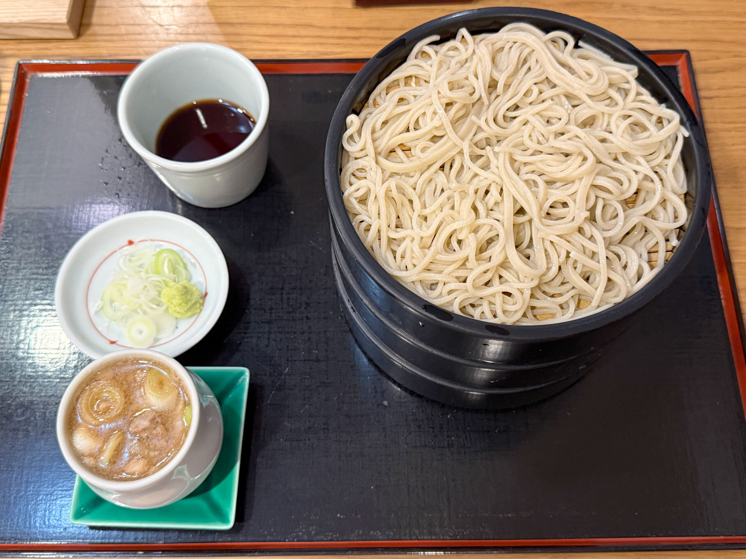 きざみ鴨せいろ(大盛り)