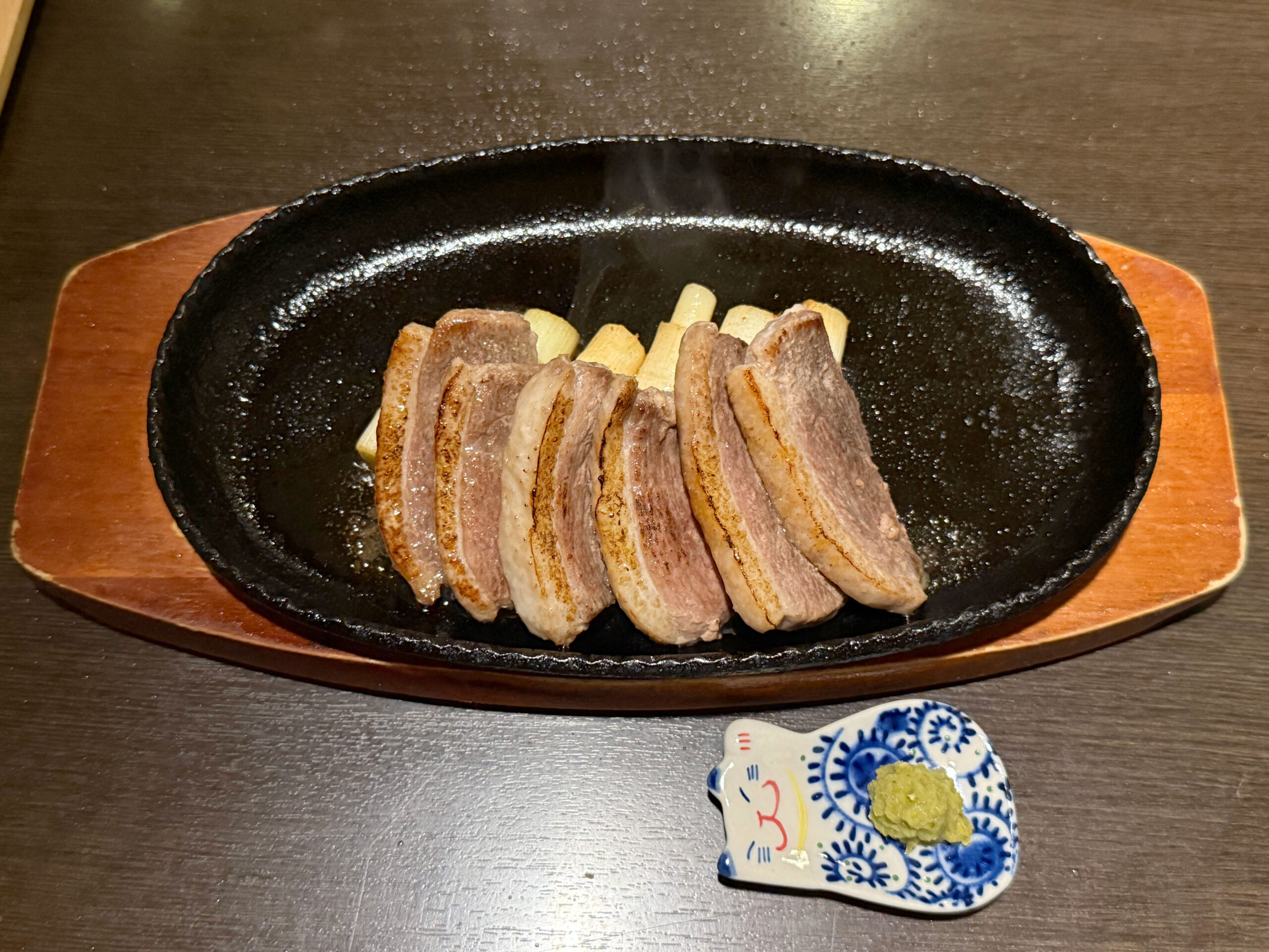 国産 合鴨の鉄板焼き