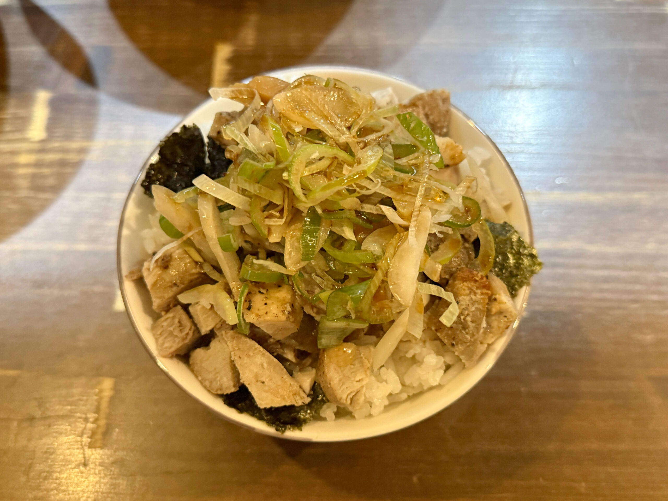 葱チャーシュー丼