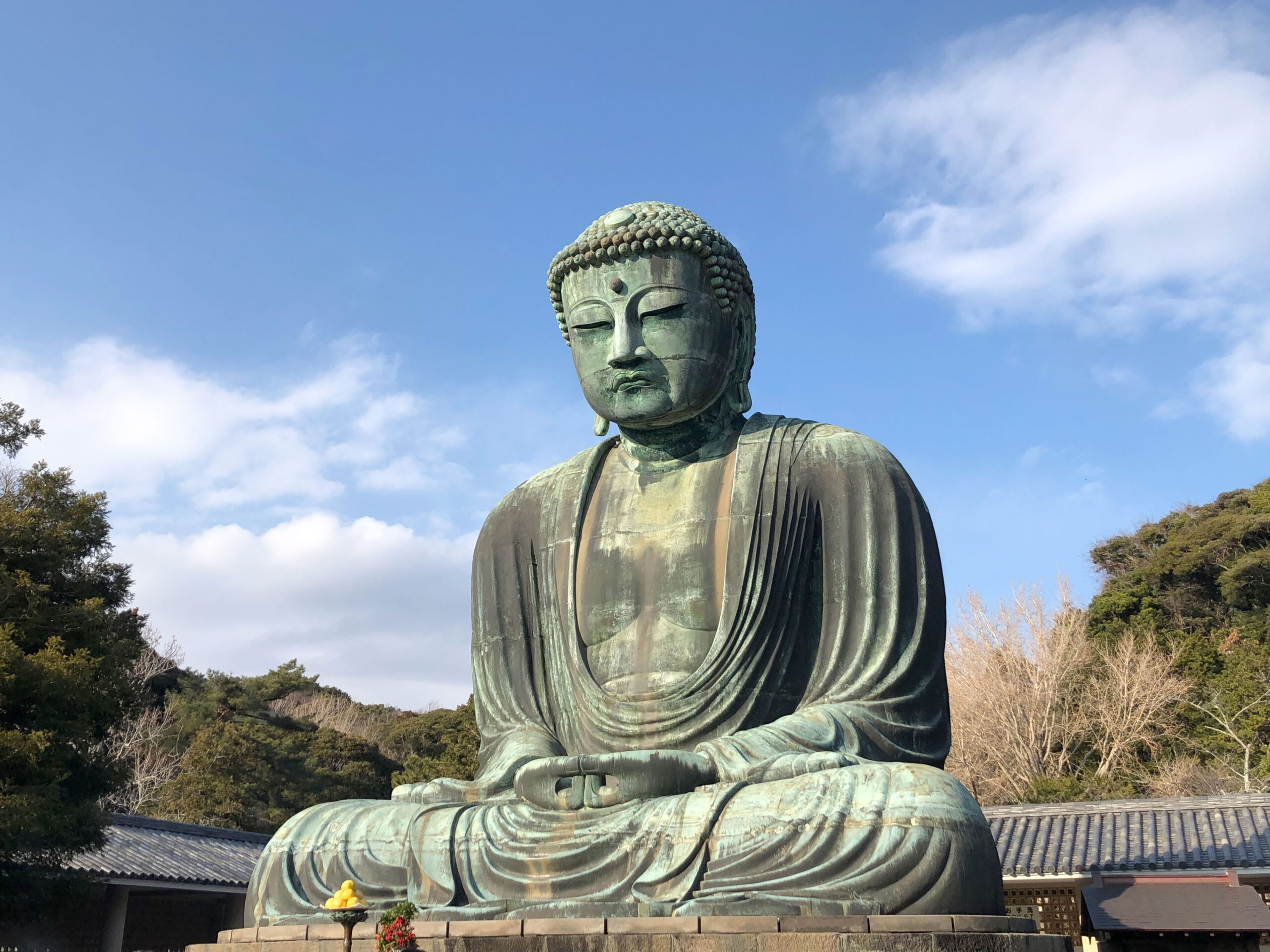 鎌倉大仏(斜め)