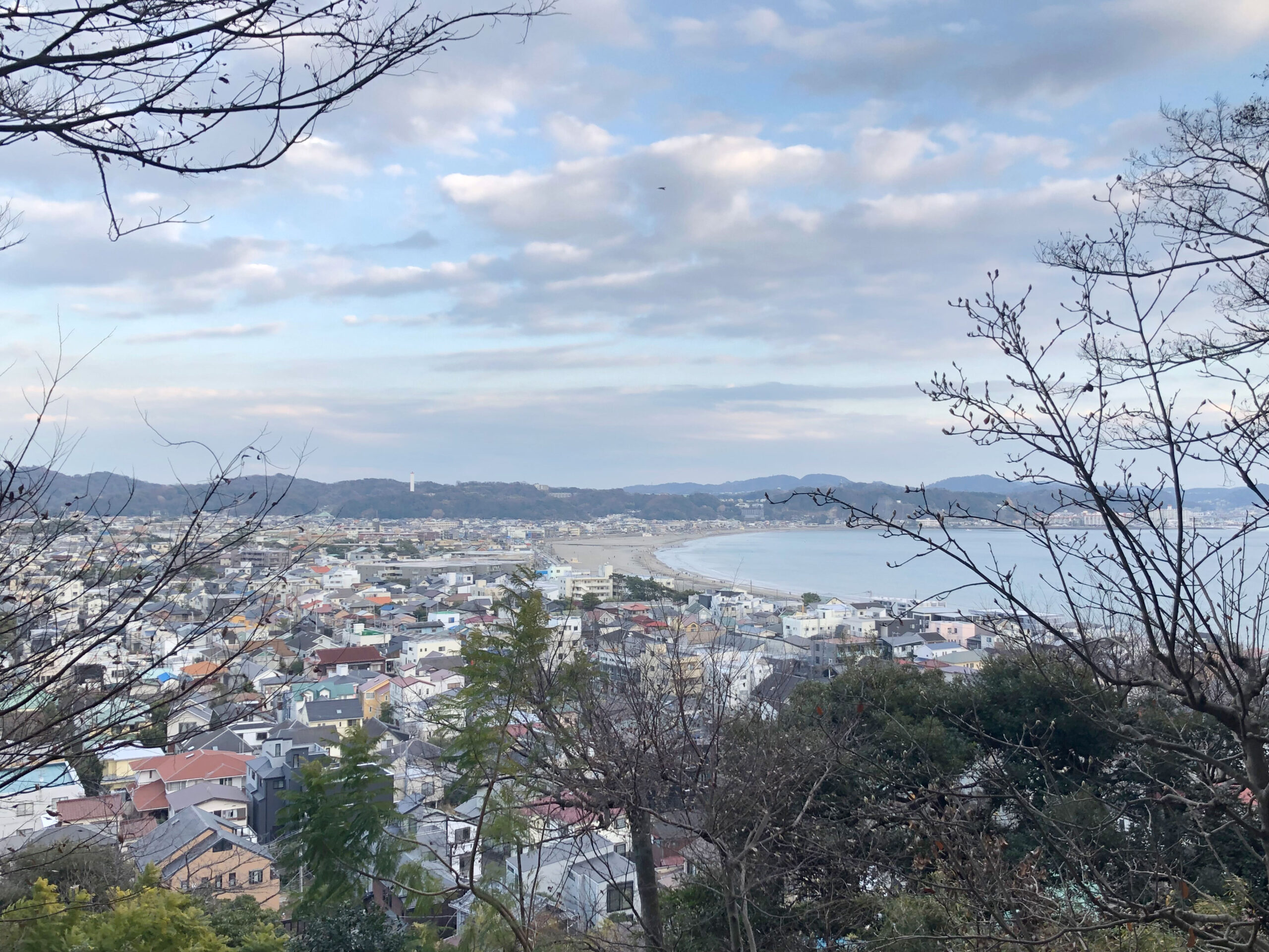 長谷寺の頂上より