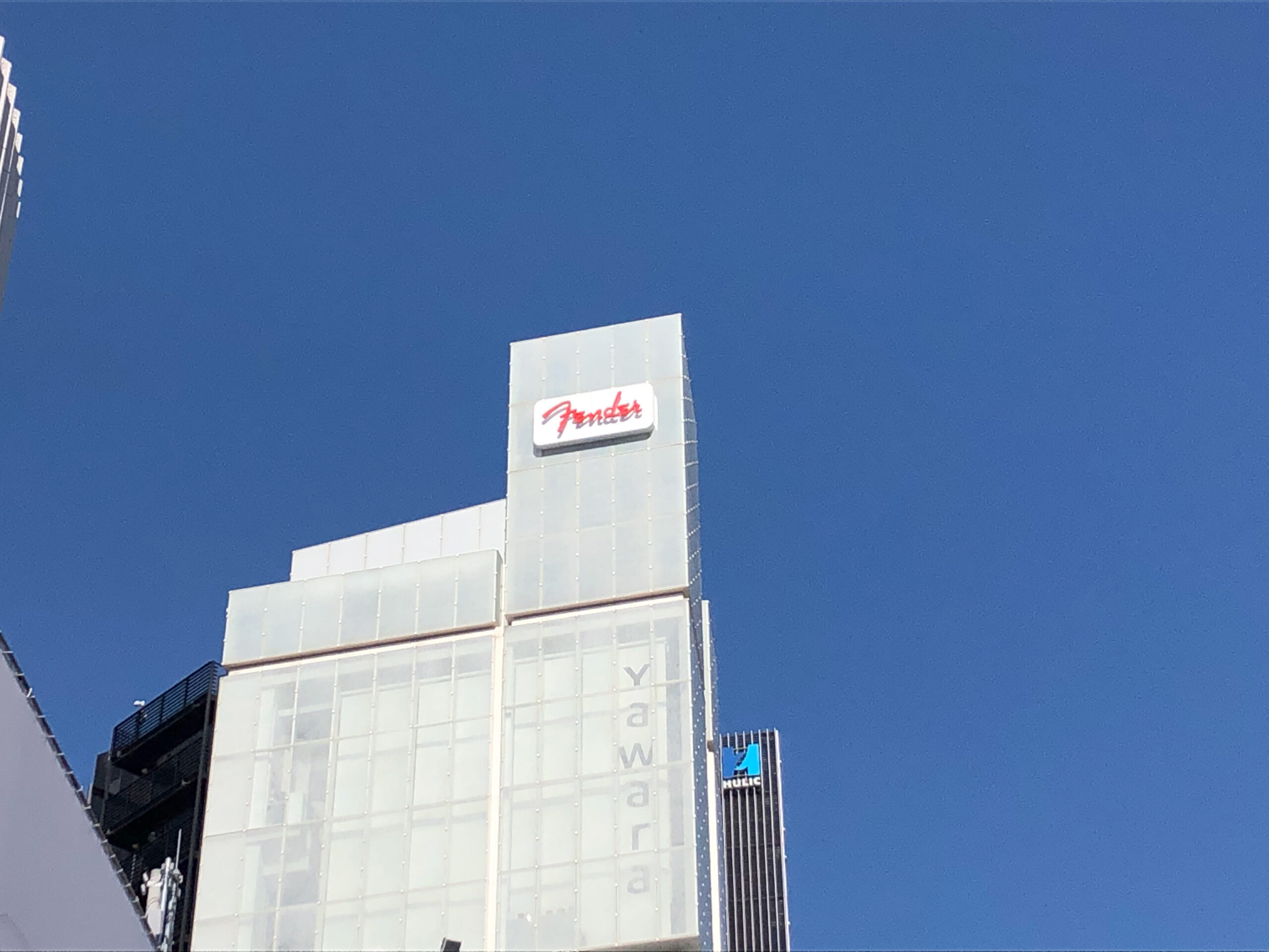 FENDER FLAGSHIP TOKYO遠景