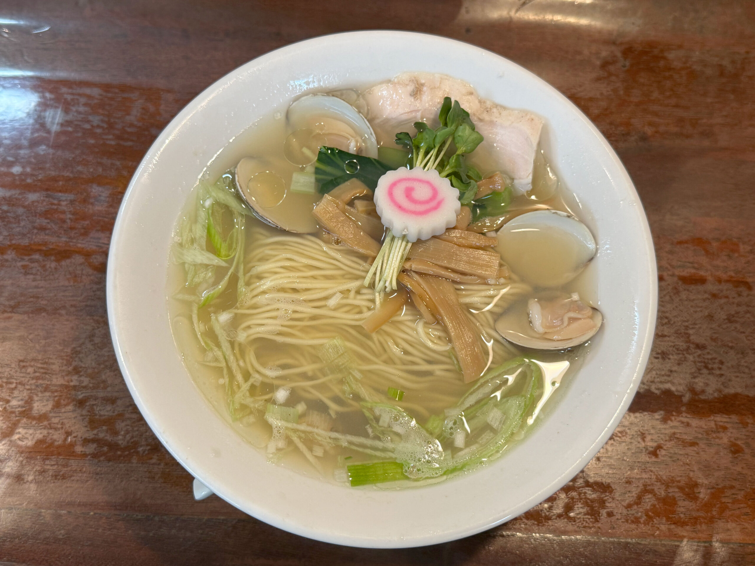 はまぐり中華そば(塩)