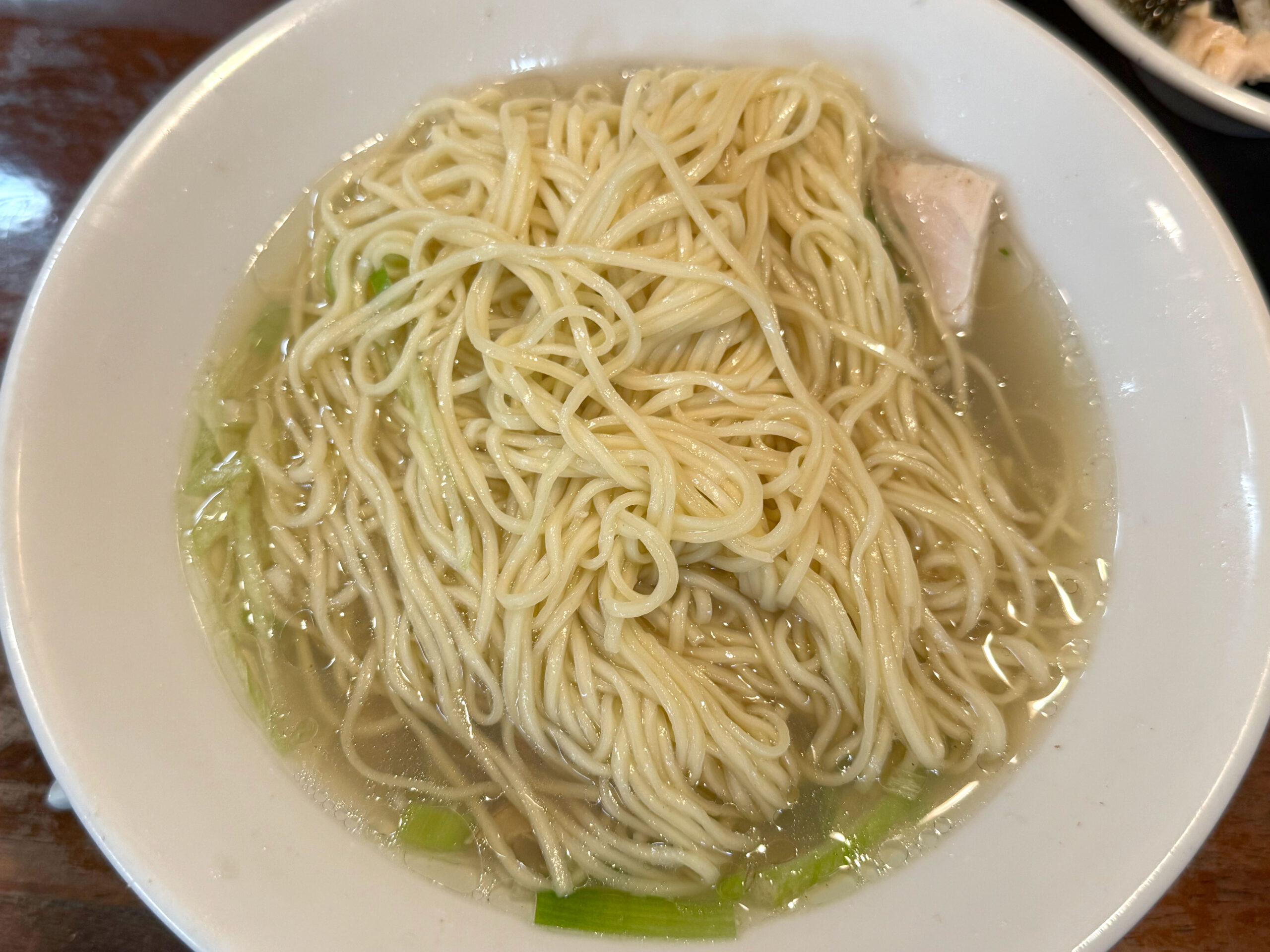 麺の様子