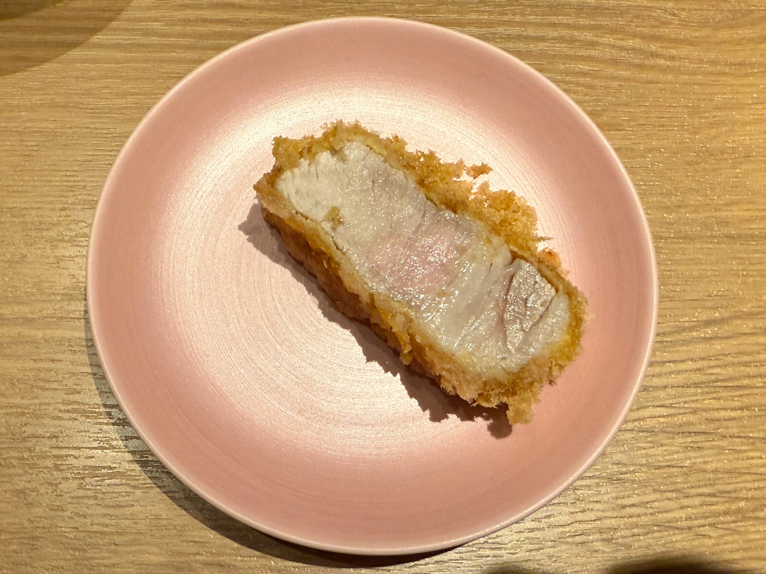 天城黒豚 肩ロース 断面