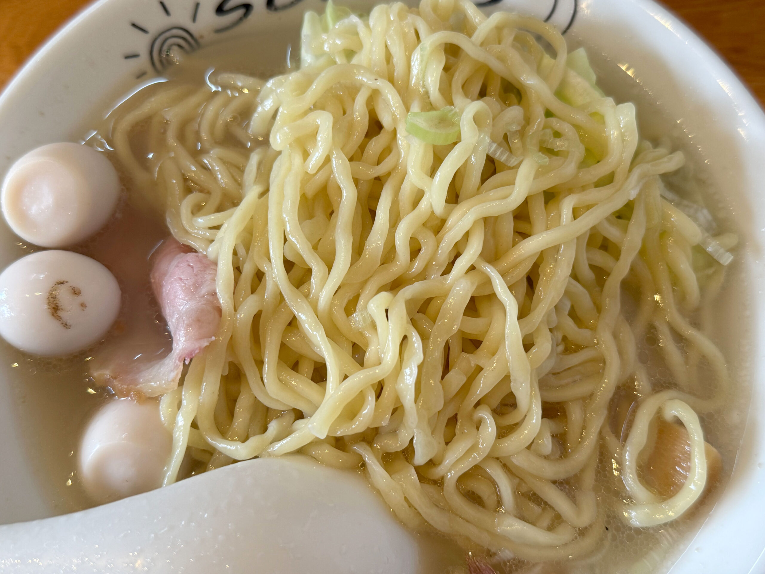 麺の様子
