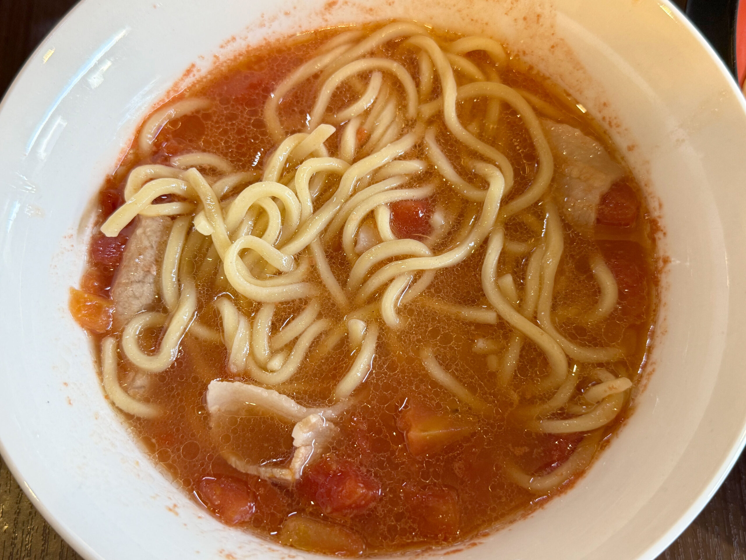 麺の様子