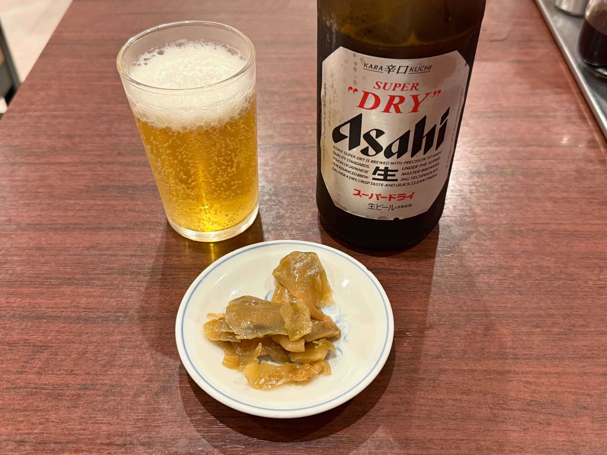 瓶ビール(アサヒ スーパードライ)