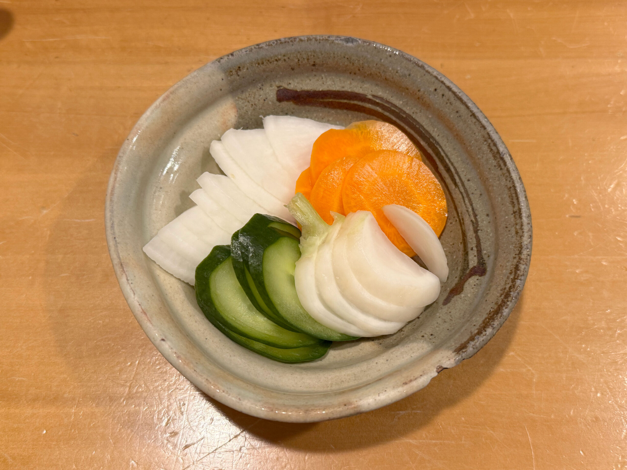 ぬか漬けの盛り合わせ