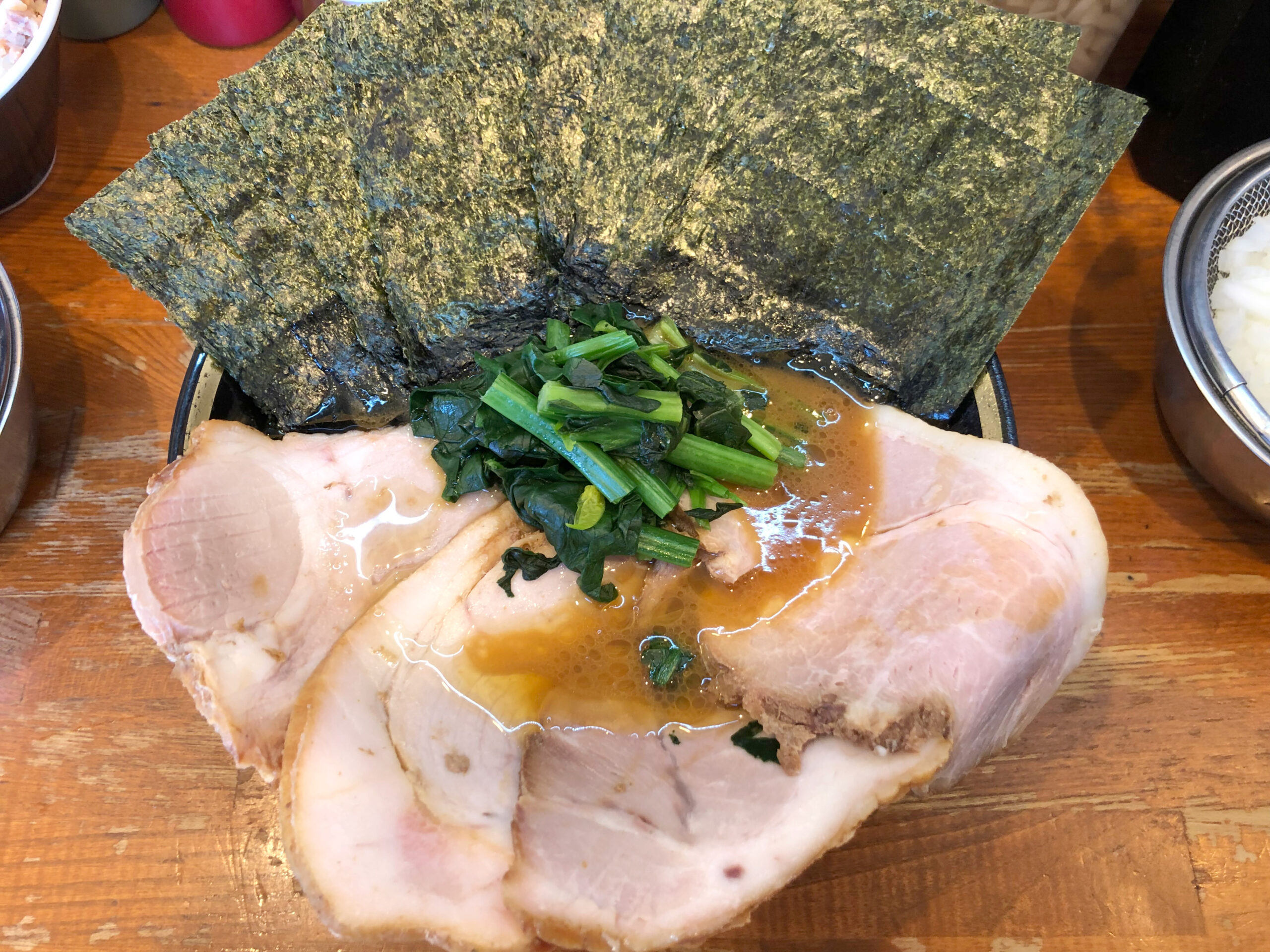 チャーシューメン、のり