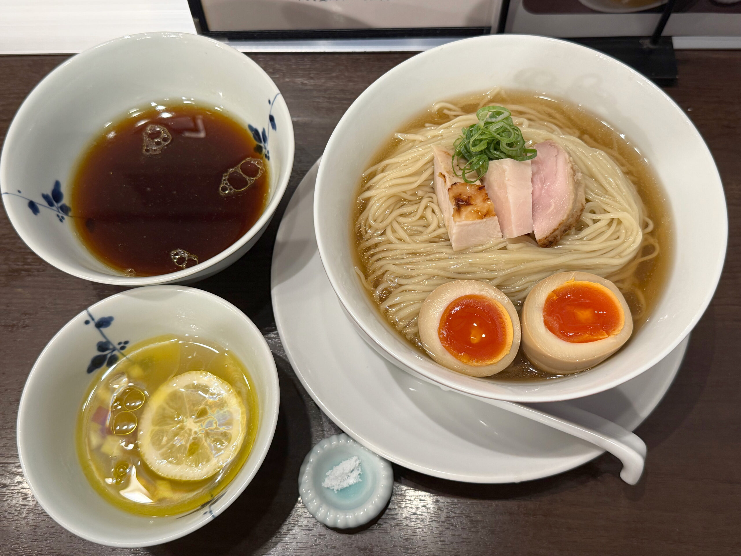 【限定】鶏つけ麺、【限定】大盛