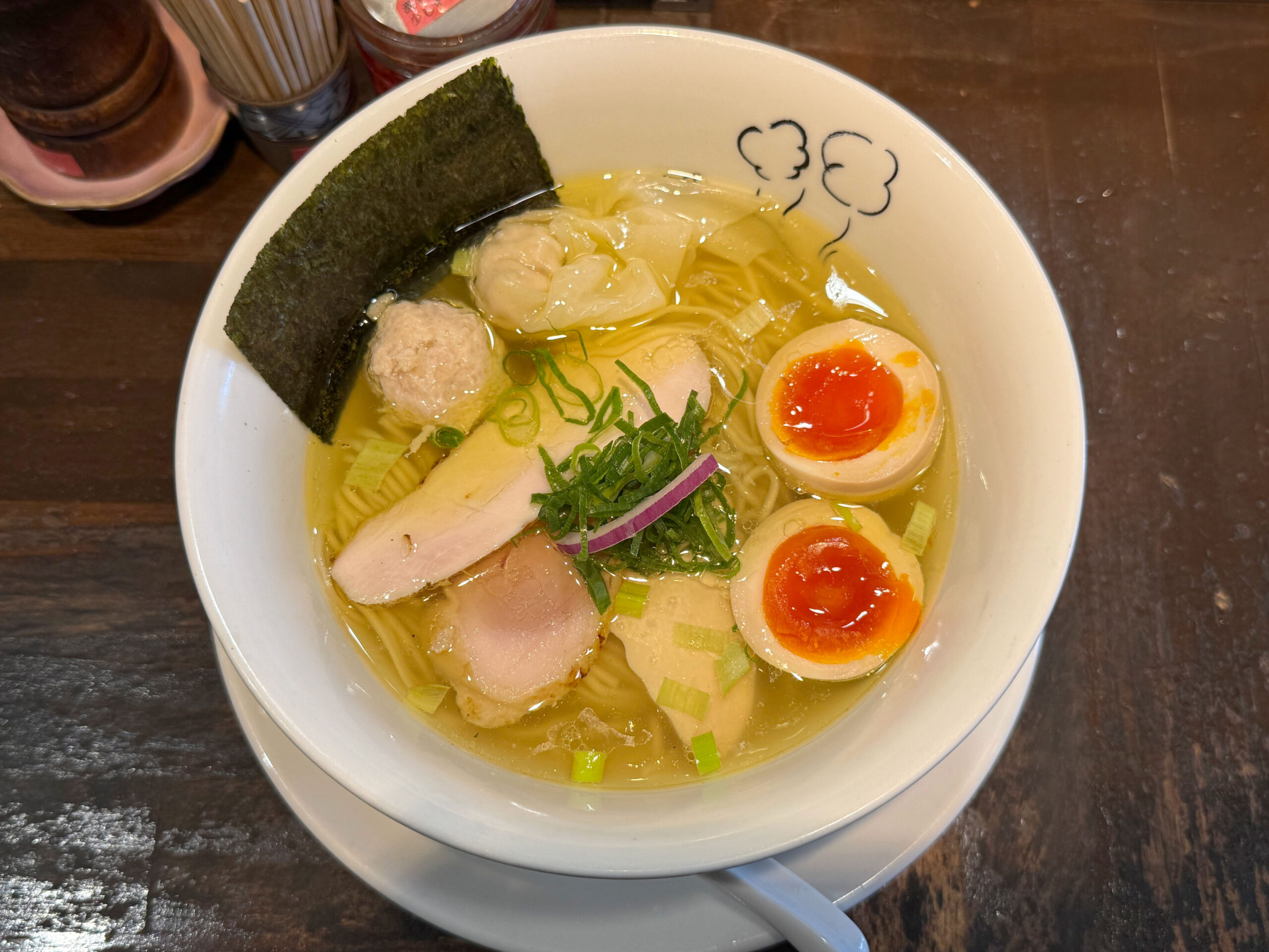特製鶏の塩らーめん