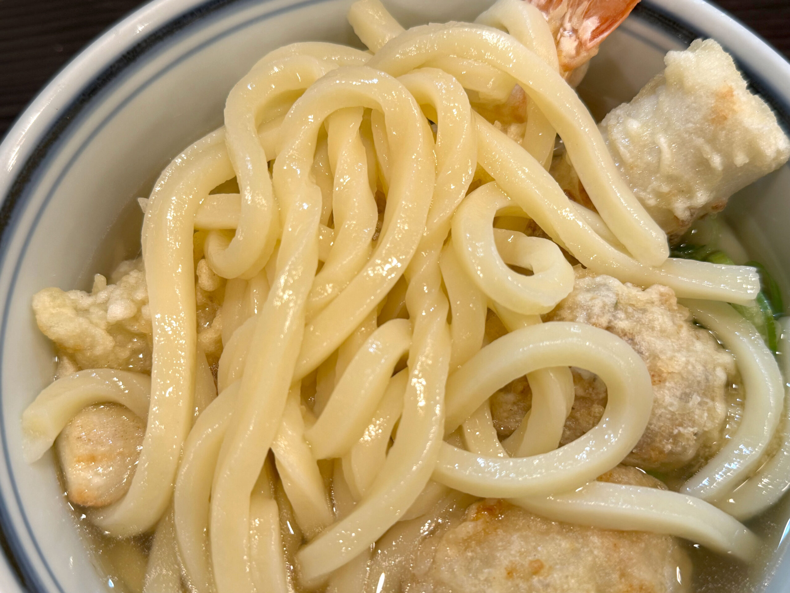 おうどんの様子