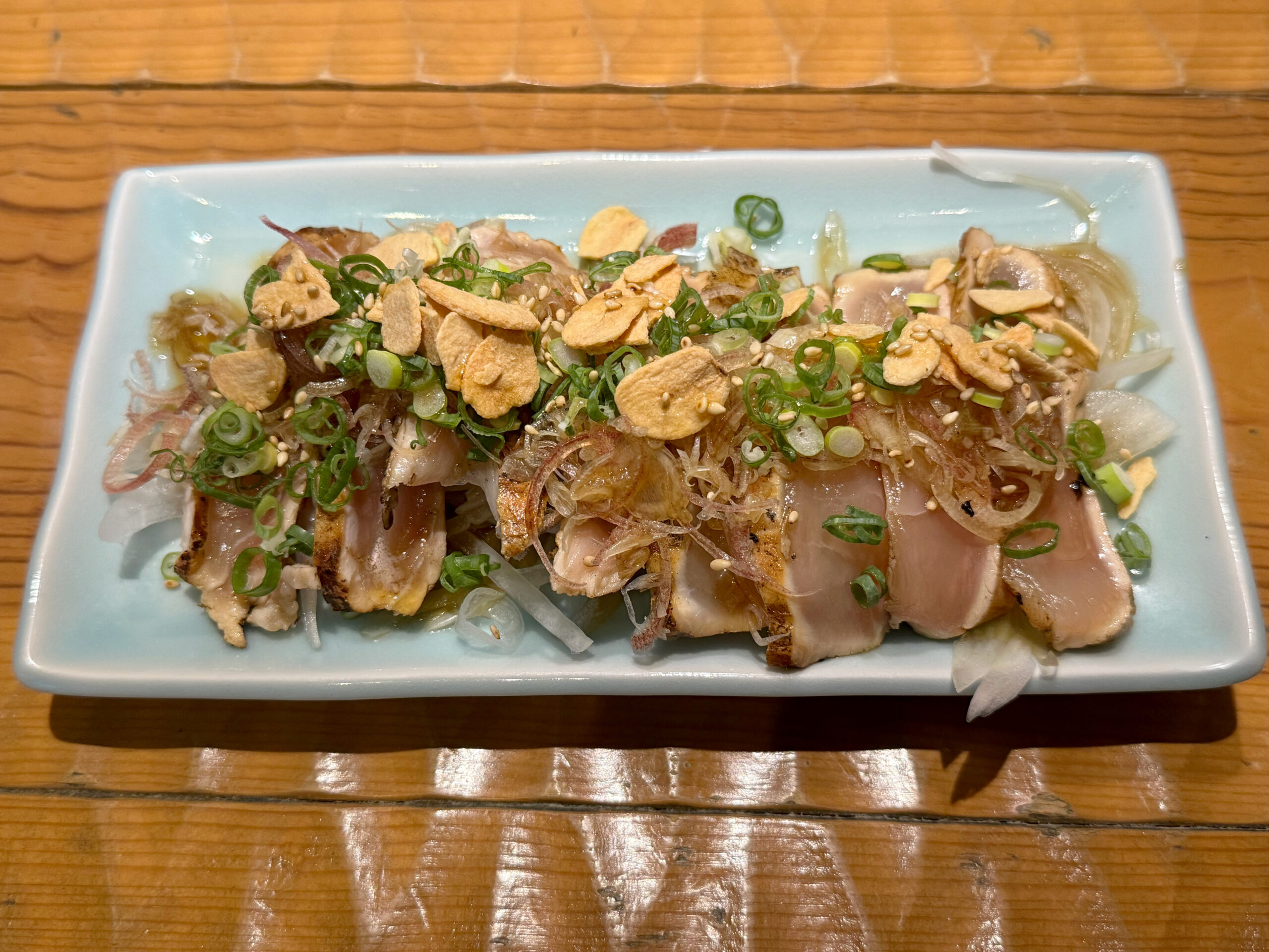 鶏むね肉のわらたたき